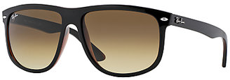 Ray-Ban RB4147 Square Plastic Frame Sunglasses