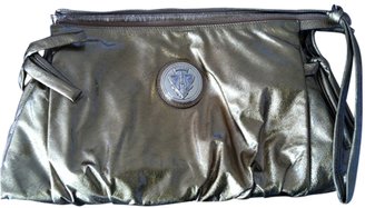 Gucci Gold Leather Clutch bag