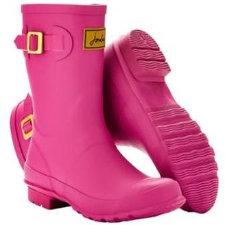 Joules Kellywelly Mid Length Plain Welly - Magenta