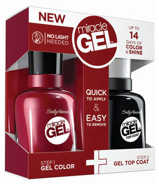 Sally Hansen Miracle Gel Colour and Top Coat 2 pack