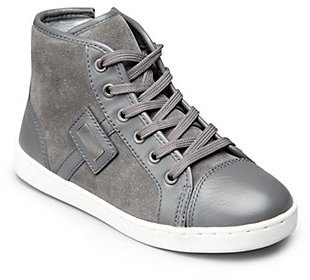 Dolce & Gabbana Toddler's & Kid's Leather Lace-Up High-Top Sneakers
