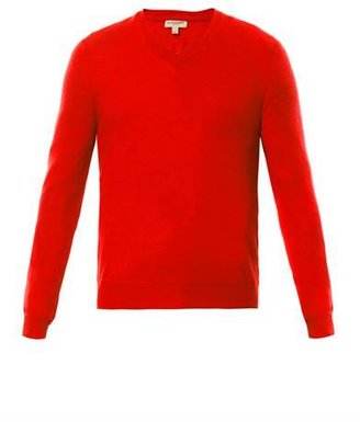 Burberry Cawour cashmere V-neck sweater