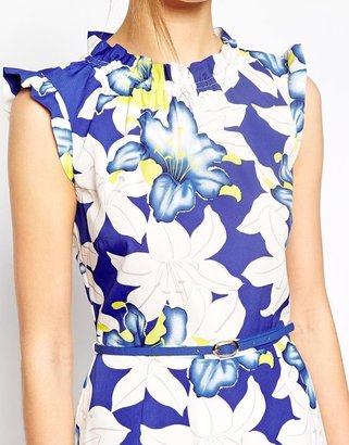 Oasis Lily Print Dress