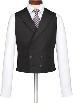Charles Tyrwhitt Charcoal Yorkshire worsted Slim fit luxury vest