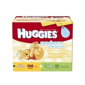 Unknown HUGGIES Newborn Starter Kit - Little Snugglers Diapers 108ct and Natural Care Baby Wipes 64ct