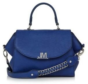 Star by Julien Macdonald Designer blue winged satchel