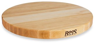 John Boos 18" Round Reversible Maple Cutting Board Natural
