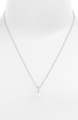 Mikimoto Morning Dew' Akoya Cultured Pearl & Diamond Pendant Necklace