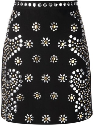 Moschino Cheap & Chic embellished skirt