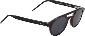 Thom Browne Round-frame Sunglasses-Black
