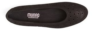 Munro American 'Aubrey' Perforated Flat (Women)
