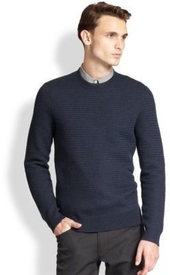 Theory Merino Wool Basketweave Sweater
