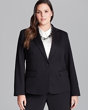 Jones New York Collection JNYWorks: A Style System by Plus Meredith Ponte Jacket