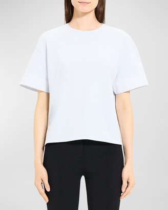 トップス theory Shirting Short Sleeve Cuff Shirt Cotton Shirting Short Sleeve Cuff Shirt | WOMEN（レディース