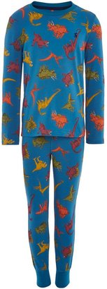 Joules Boys dinosaur print pyjamas