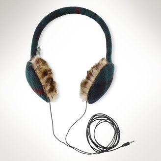 Ralph Lauren Tartan Headphone Earmuffs