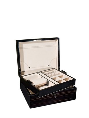 Agresti Ebony Wood Jewellery Box