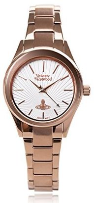 Vivienne Westwood Women's VV111RS "Holloway" Rose Gold-Tone Stainless Steel Watch