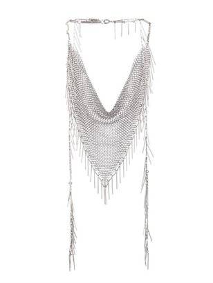 Isabel Marant Linares fringed chain necklace