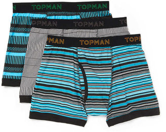 Topman Geometric 3 Pack Underwear