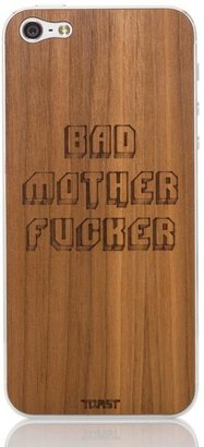 Toast Bad Mother F*cker iPhone 5 Cover - Walnut