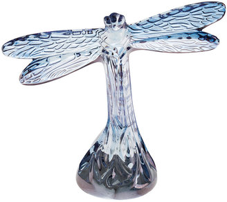 Lalique Dragonfly Figure - Blue Lustre