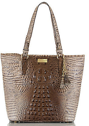 Brahmin Melbourne Collection Asher Croco Embossed Tote
