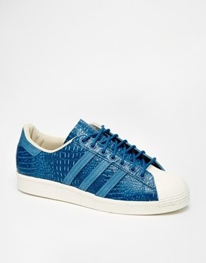 adidas Superstar 80s Trainers - Blue