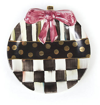 Mackenzie Childs Courtly Check Holiday Plate