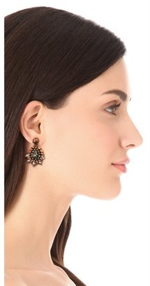 Deepa Gurnani Bold Crystal Earrings