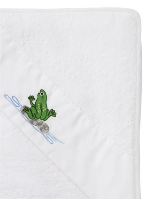 Embroidered Cotton Piqué Towel