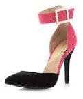 Dorothy Perkins Head Over Heels By Dune Penny Two Part Open Court Shoes