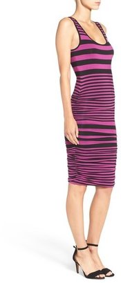 Felicity & Coco Stripe Ruched Jersey Tank Dress (Regular & Petite) (Nordstrom Exclusive)