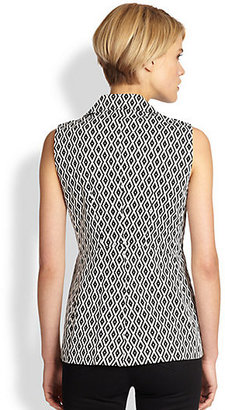 Saks Fifth Avenue Printed Vest