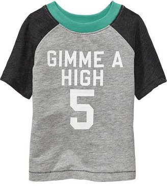 Old Navy Raglan-Sleeved Graphic Tees for Baby