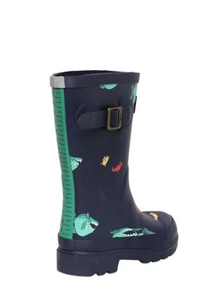Joules Piranha Printed Rubber Rain Boots