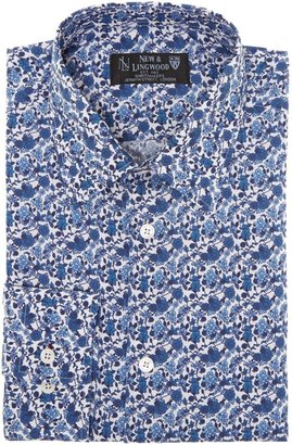 House of Fraser Men's New & Lingwood Burnett floral print formal shirt