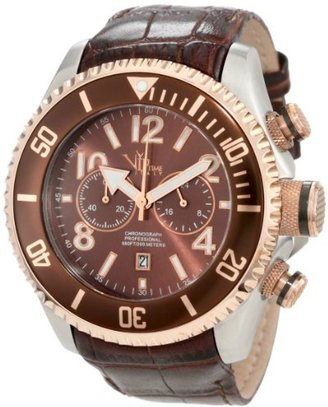 Magnum Vip Time Italy Men's VP5003BR Sporty Chronograph Watch