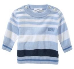 HUGO BOSS 'J95111' - Infant Cotton Cashmere Crewneck Sweater