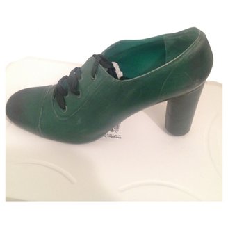 Marc Jacobs Green Oxford shoes