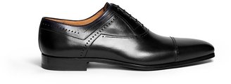 Magnanni Perforated border leather Oxfords