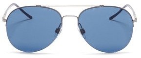 Nobrand Double bridge aviator sunglasses