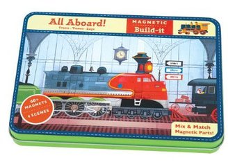 Mudpuppy All Aboard! Magnetic Build-it