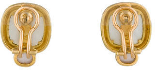 Elizabeth Locke Peridot & Tourmaline Earrings