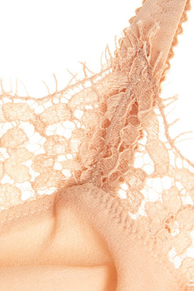 Dolce & Gabbana Chiffon and lace soft-cup bra