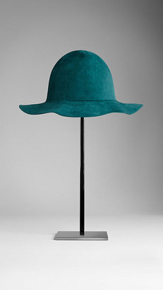Burberry The Campaign Hat in Rabbit Felt