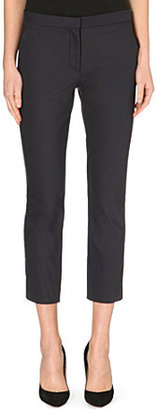 The Row Strenner cropped satin trousers