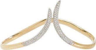 Ana Khouri Diamond & Gold Stem Hand Cuff