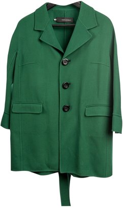 DSQUARED2 Green Wool Jacket