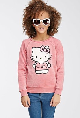 Forever 21 Girls Hello Kitty Sweatshirt (Kids)